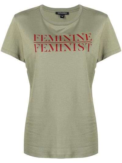 Marlies Dekkers футболка Feminine Feminist с круглым вырезом