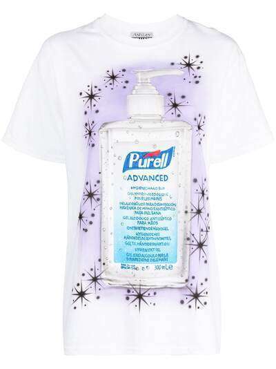 Ashley Williams футболка Purell с принтом