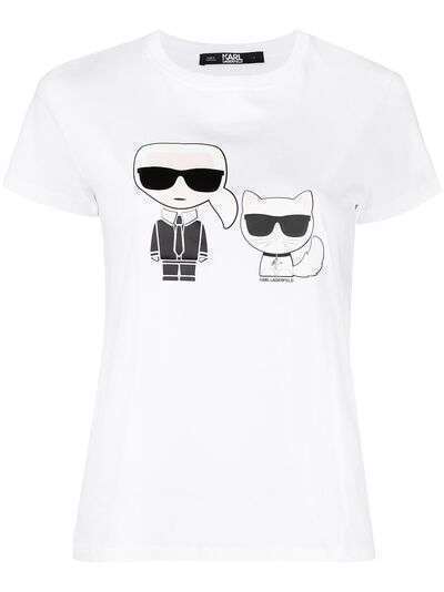 Karl Lagerfeld футболка с принтом Karl Lagerfeld