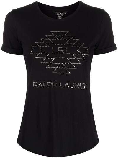 Lauren Ralph Lauren футболка с кристаллами
