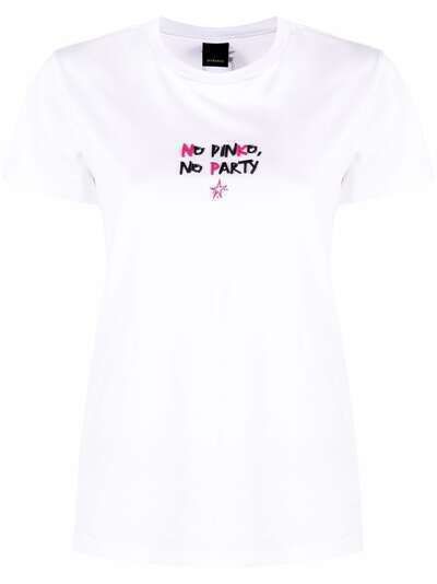 Pinko футболка с надписью