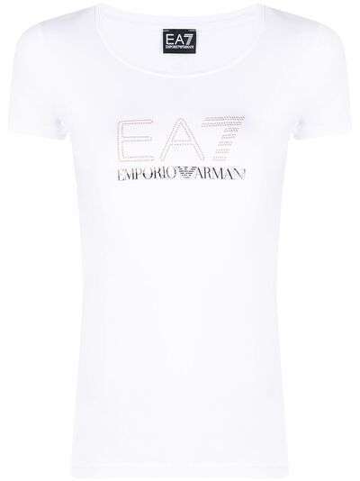 Ea7 Emporio Armani футболка с логотипом