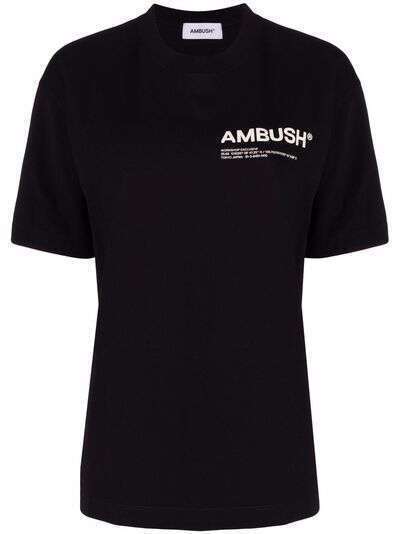 AMBUSH футболка с логотипом