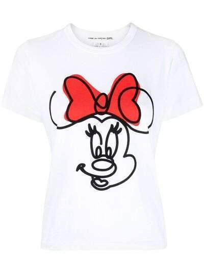 Comme Des Garçons Girl футболка с принтом Minnie Mouse