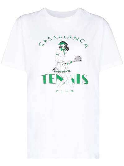 Casablanca футболка Tennis Club