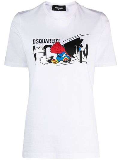 Dsquared2 футболка с графичным принтом