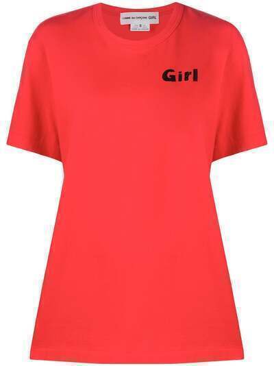 Comme Des Garçons Girl футболка с логотипом