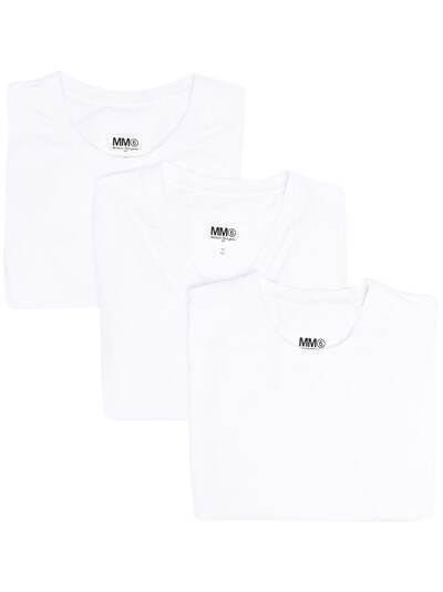 MM6 Maison Margiela комплект из трех футболок