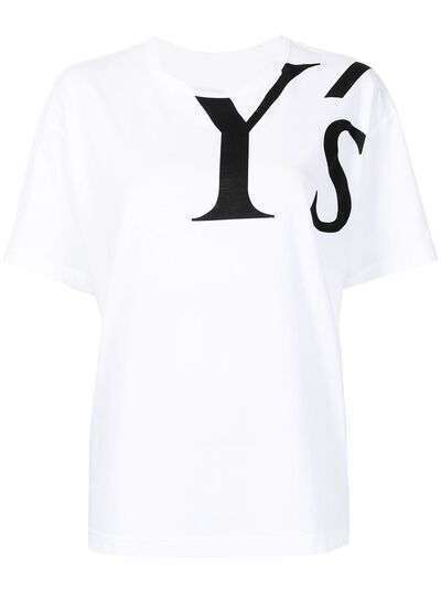 Y's футболка оверсайз с логотипом