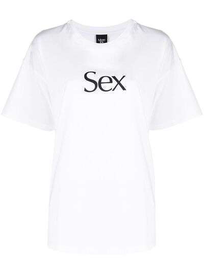 More Joy футболка с принтом Sex
