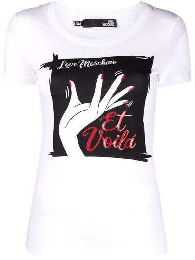 Love Moschino футболка Et Voilà