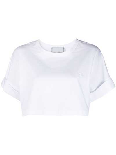 Philosophy Di Lorenzo Serafini укороченная футболка с короткими рукавами