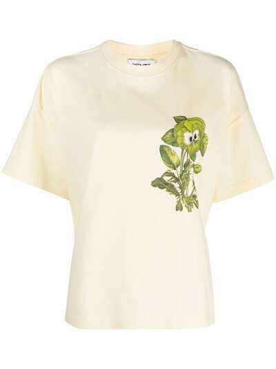 Kenzo футболка с цветочным принтом