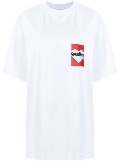 Ground Zero футболка с логотипом