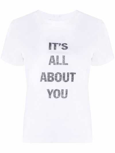 Helmut Lang футболка с надписью