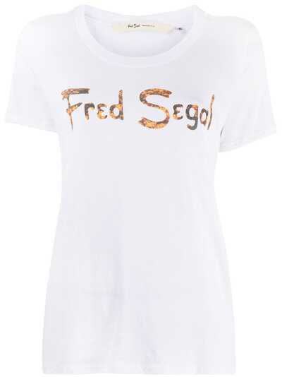 Fred Segal футболка Poppy с логотипом