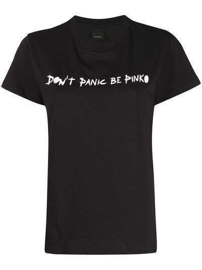 Pinko футболка с графичным принтом