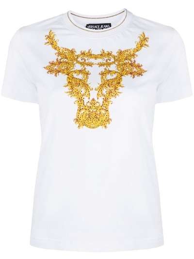 Versace Jeans Couture футболка с принтом Ox