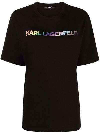 Karl Lagerfeld футболка Pride из органического хлопка
