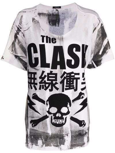 R13 футболка The Clash с логотипом