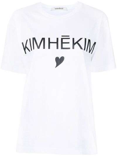 Kimhekim футболка с логотипом