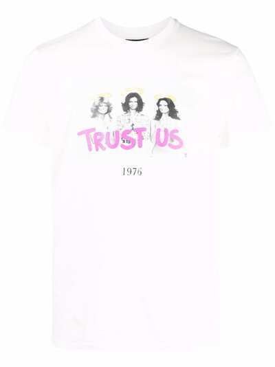 Throwback. футболка с графичным принтом Trust Us
