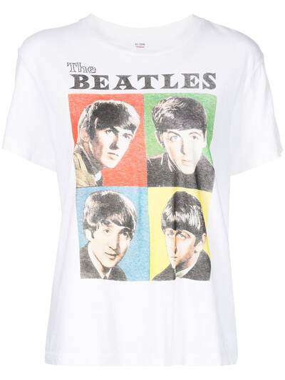 RE/DONE футболка с принтом The Beatles
