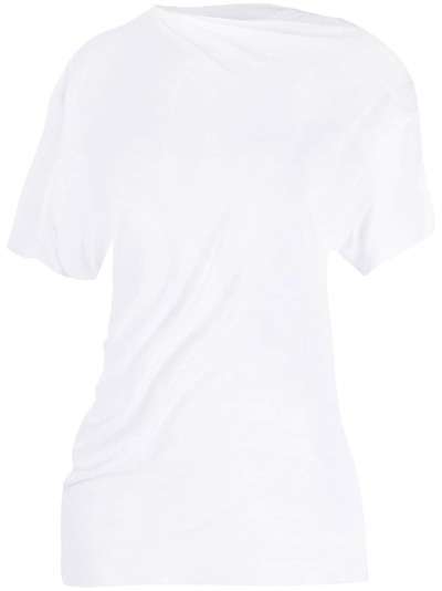 Maison Margiela прозрачная футболка с короткими рукавами