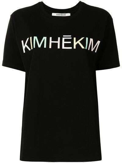 Kimhekim футболка с логотипом