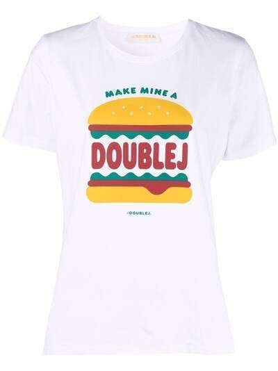 La DoubleJ футболка с надписью