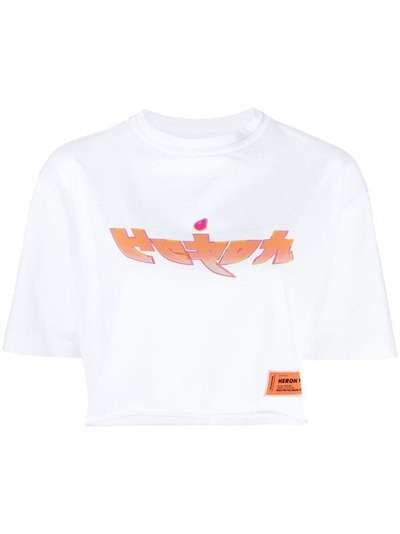 Heron Preston укороченная футболка с короткими рукавами