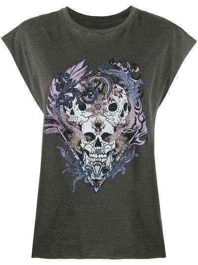 Zadig&Voltaire футболка Weny с принтом Skull