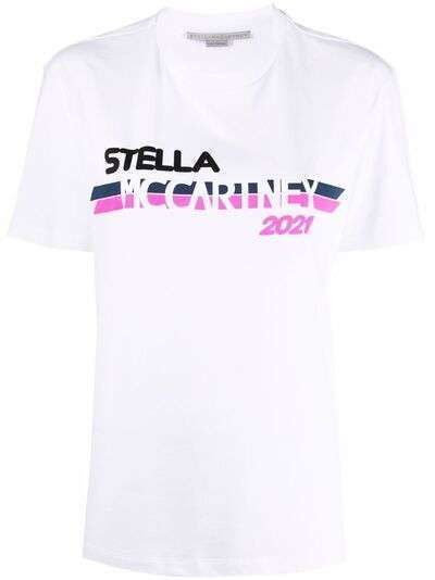Stella McCartney футболка с логотипом 2021