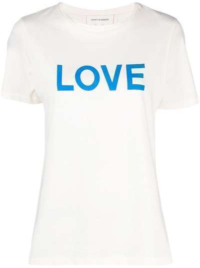 Chinti and Parker футболка с принтом Love