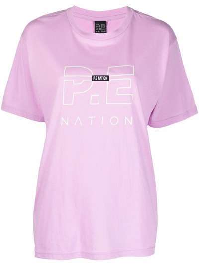 P.E Nation футболка с логотипом