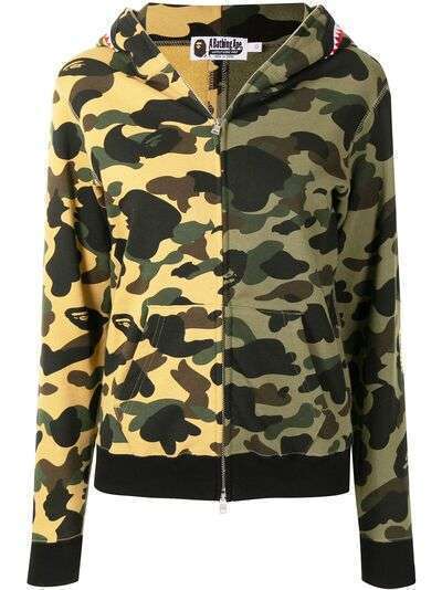 A BATHING APE® худи Camo Shark