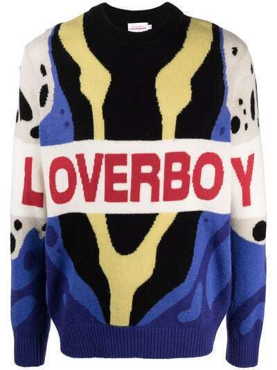 Charles Jeffrey Loverboy джемпер с жаккардовым логотипом