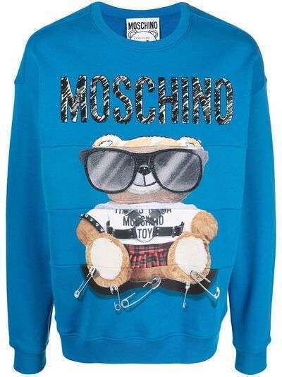 Moschino свитер Teddy Bear