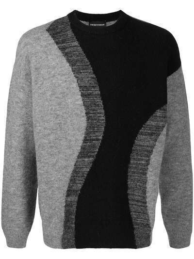 Emporio Armani свитер с круглым вырезом