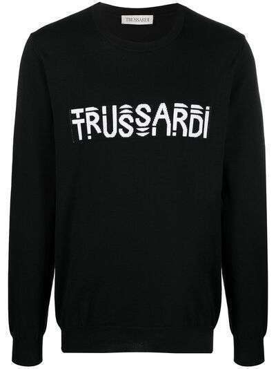 Trussardi свитер с логотипом