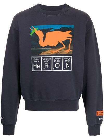 Heron Preston толстовка Periodic с логотипом