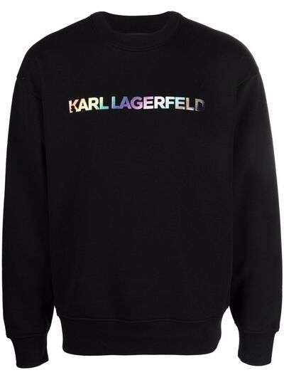 Karl Lagerfeld толстовка с круглым вырезом и логотипом