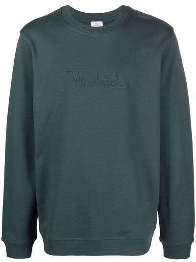 Woolrich debossed-logo sweatshirt