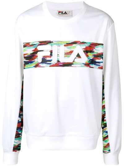 Fila толстовка с логотипом Oil Slick