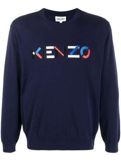 Kenzo толстовка с вышитым логотипом