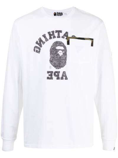 A BATHING APE® толстовка с графичным принтом