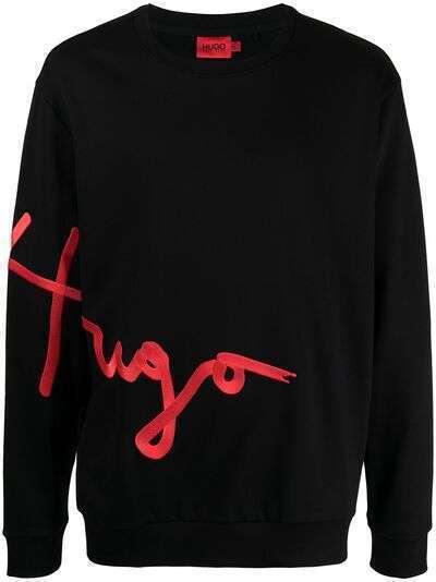 HUGO свитер с логотипом