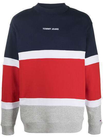 Tommy Jeans толстовка в стиле колор-блок