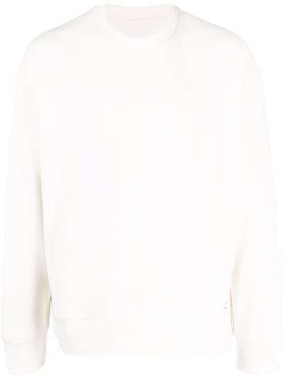 Jil Sander patch-back cotton sweatshirt
