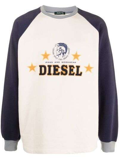 Diesel толстовка с вышитым логотипом